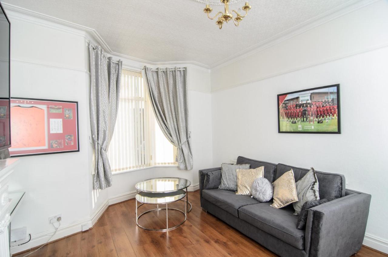 Riverpool - Elegant House 1 Minute Walk To Anfield Stadium Villa Liverpool Eksteriør bilde