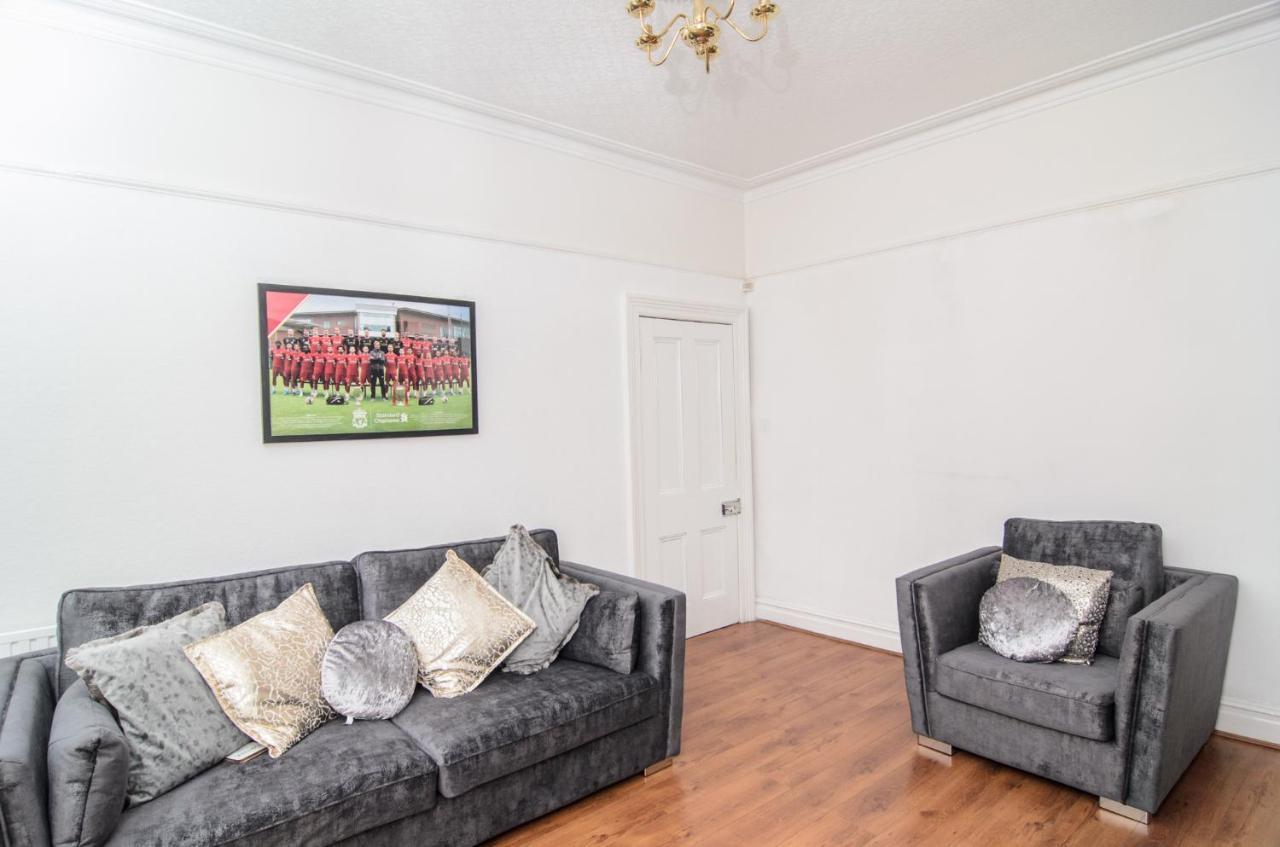 Riverpool - Elegant House 1 Minute Walk To Anfield Stadium Villa Liverpool Eksteriør bilde