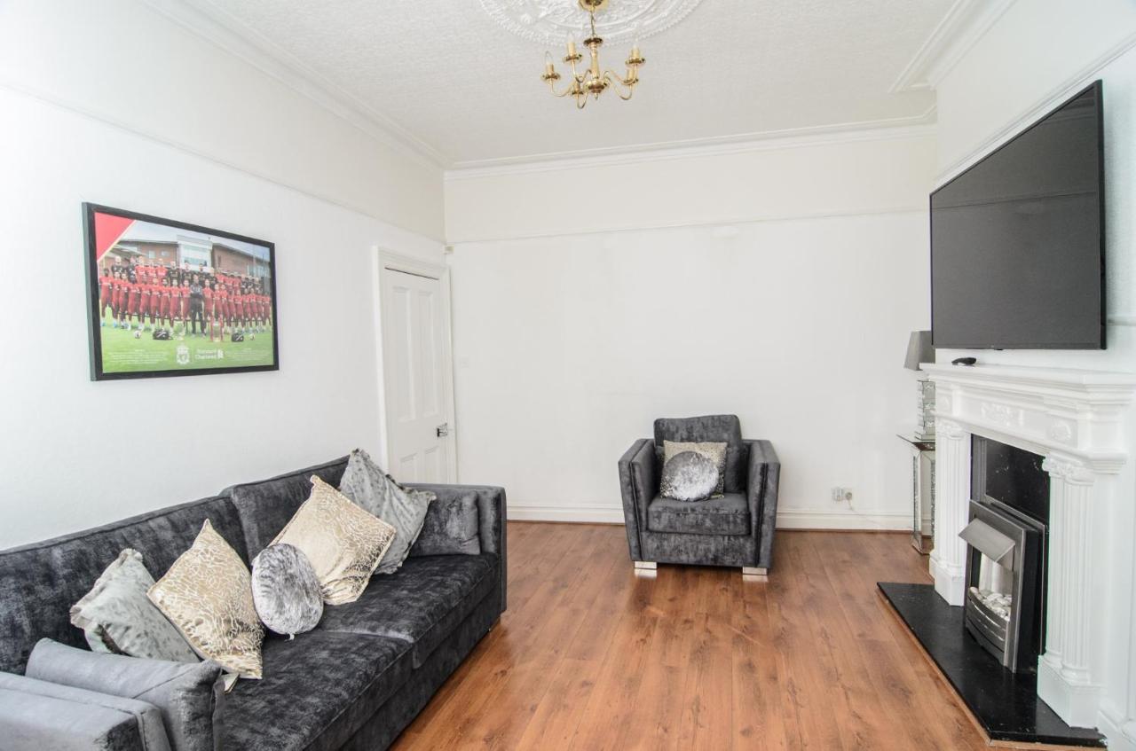 Riverpool - Elegant House 1 Minute Walk To Anfield Stadium Villa Liverpool Eksteriør bilde